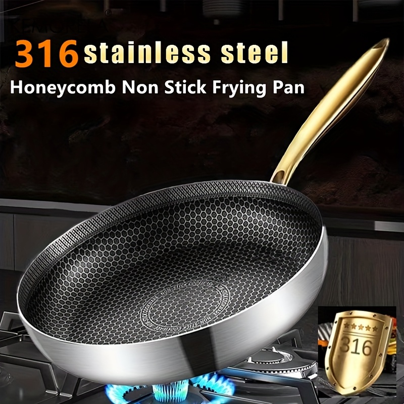 316 Stainless Steel Frying Pan - Danish Pancake Pan recensie en prijs