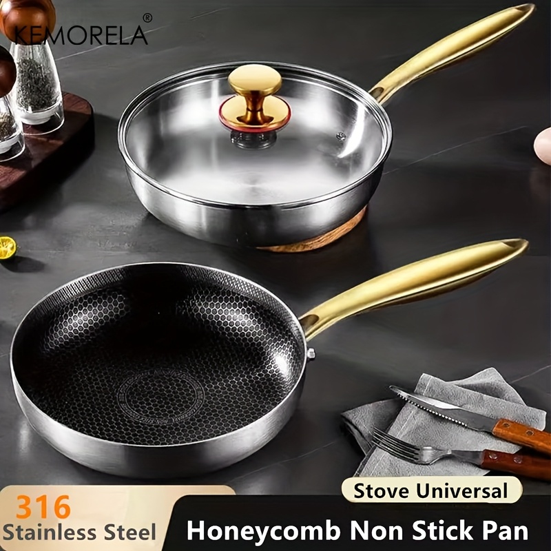 316 Stainless Steel Frying Pan - Danish Pancake Pan recensie en prijs