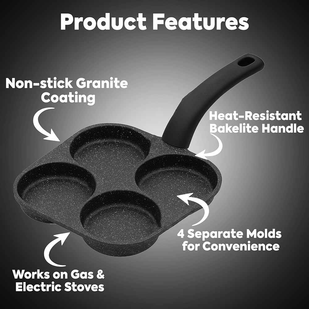 Egg Frying Pan Nonstick Pancak - Mini Pancake Griddle recensie en prijs