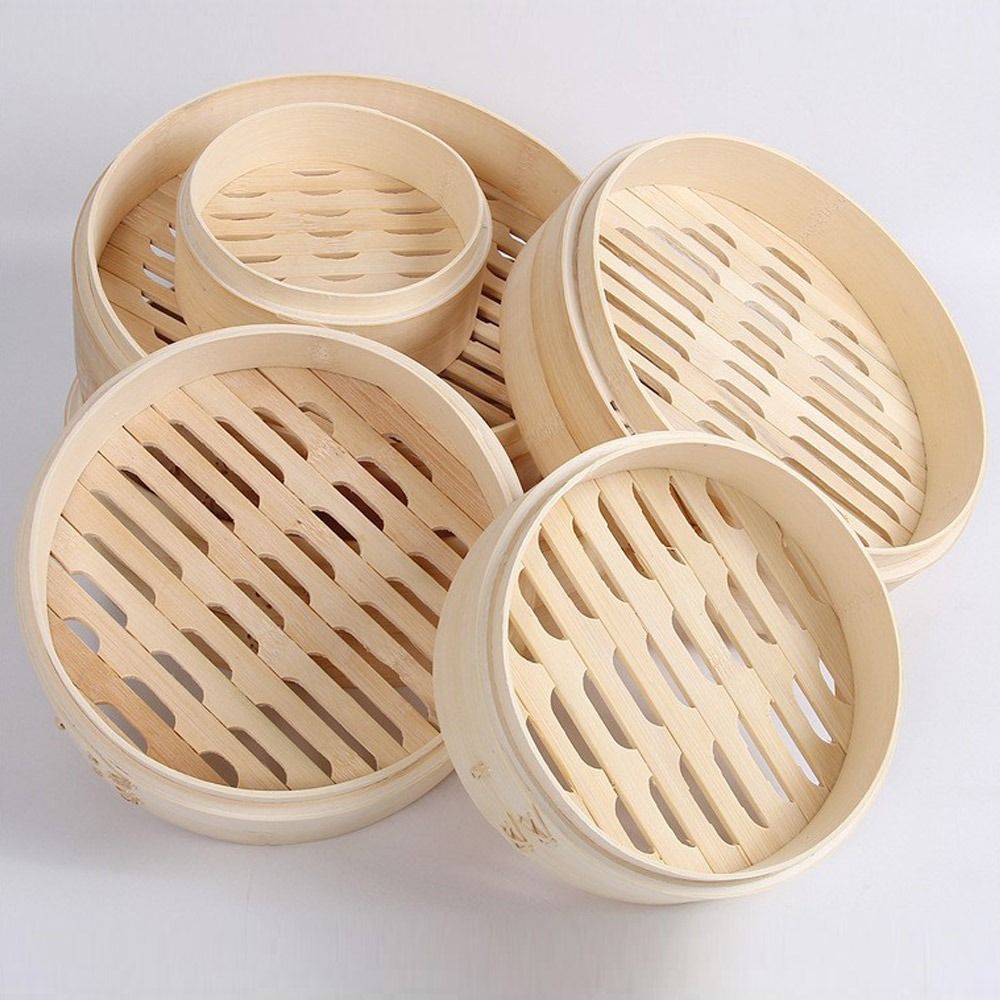 Bamboo Steamer Basket with Lid - Bao Steamer Bamboo recensie en prijs