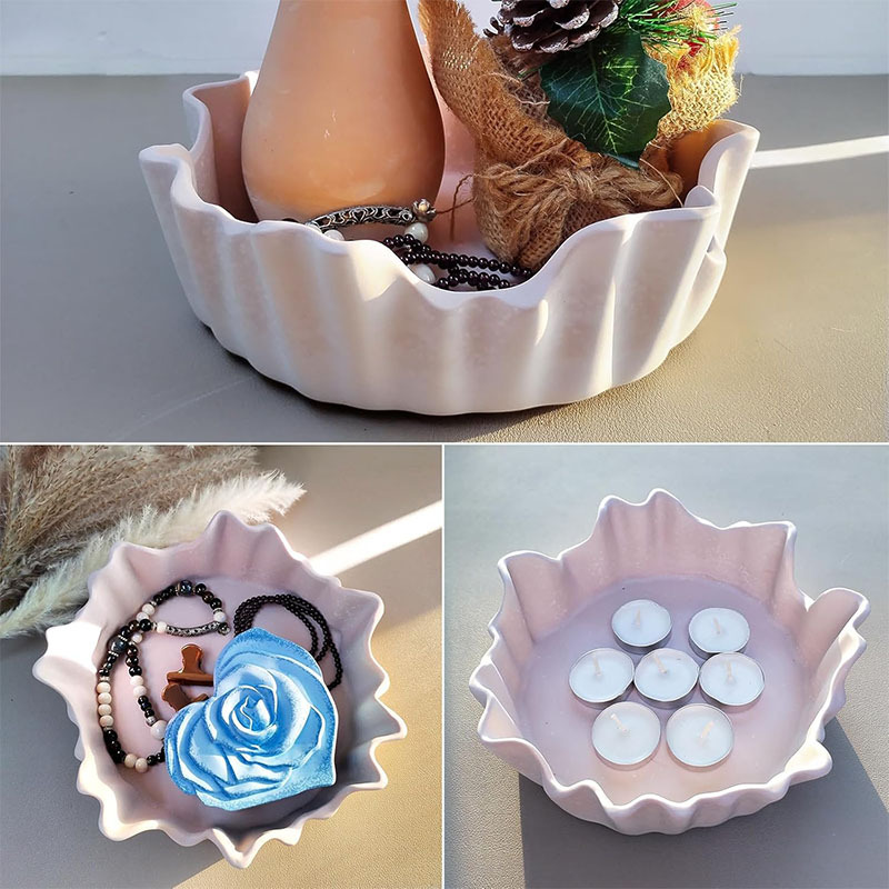 Lace Tray Fruit Tray DIY Gypsu - Potsticker Mold recensie en prijs